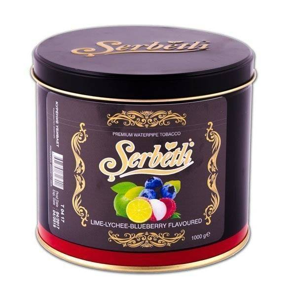 Табак Serbetli lime lychee blueberry 1кг в Сочи