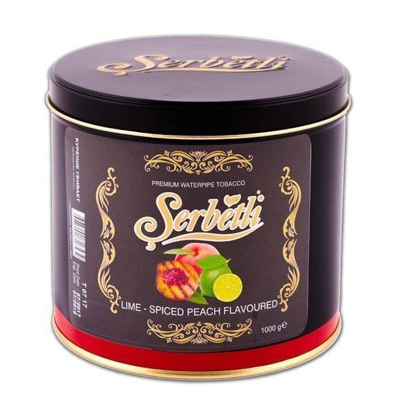 Табак Serbetli lime spiced peach 1кг в Сочи