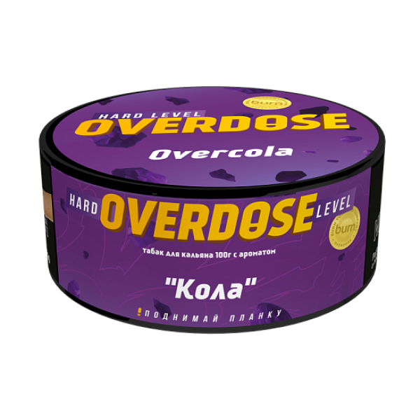Табак Overdose Overcola  100 грамм в Сочи