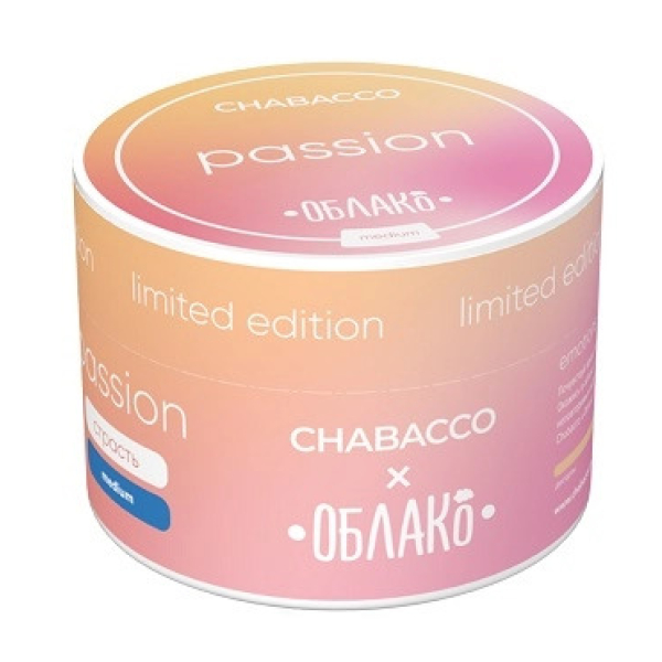 Смесь Chabacco Medium PASSION (СТРАСТЬ) 50 гр в Сочи