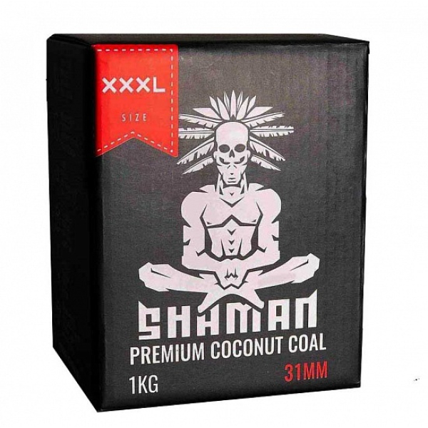 Кокосовый уголь Shaman 31мм в Сочи