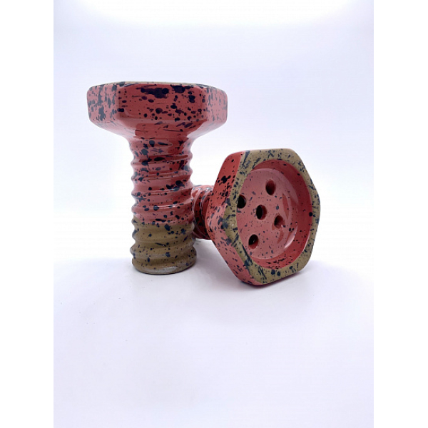 Чаша Thor Evil Screw Bowl Clay Красно Розовый в Сочи