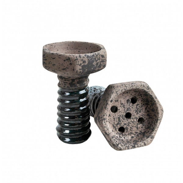 Чаша Thor Evil Screw Bowl Clay Черный Пепельный в Сочи