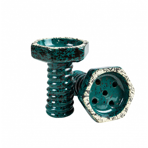 Чаша Thor Evil Screw Bowl Glaze Бирюза Сплошной в Сочи