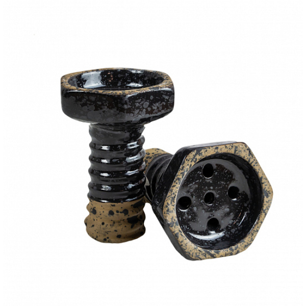 Чаша Thor Evil Screw Bowl Glaze Черный Пепельный в Сочи