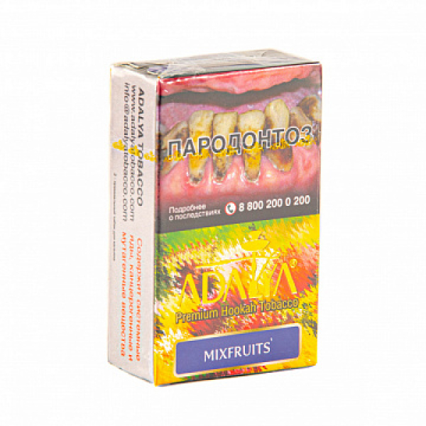 Табак ADALYA MIXFRUIT 20 гр в Сочи