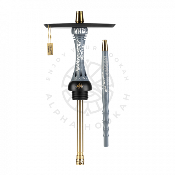 Кальян Alpha Hookah X VNDL Nardo Grey Серый (42 см) в Сочи