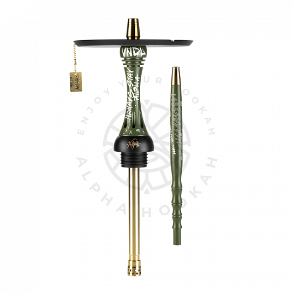 Кальян Alpha Hookah X VNDL Olive Зелёный (42 см) в Сочи