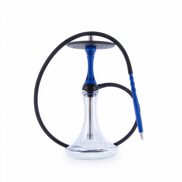 Кальян Alpha Hookah X Blue Matte (Синий, 42 см) в Сочи
