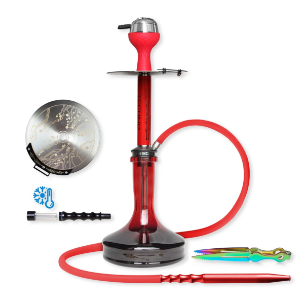 Кальян Seven star TE1 TECHNO Red 60см в Сочи