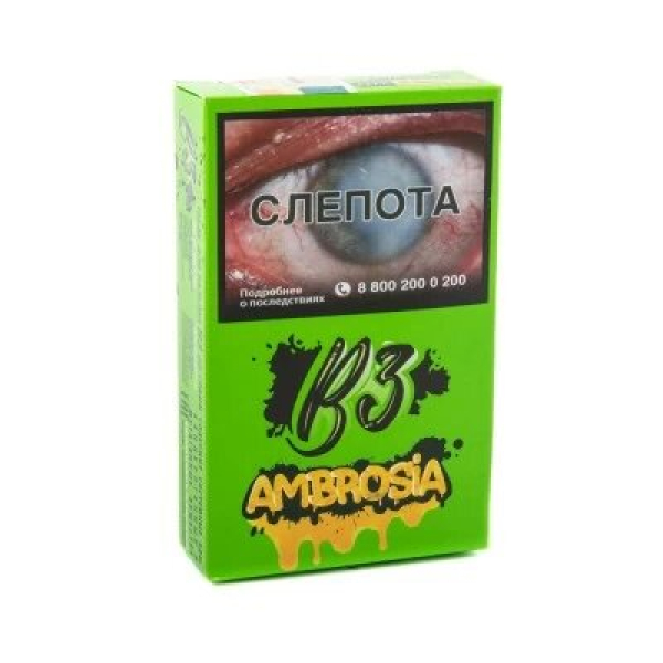 Табак B3 Ambrosia (Амброзия) 50 гр в Сочи