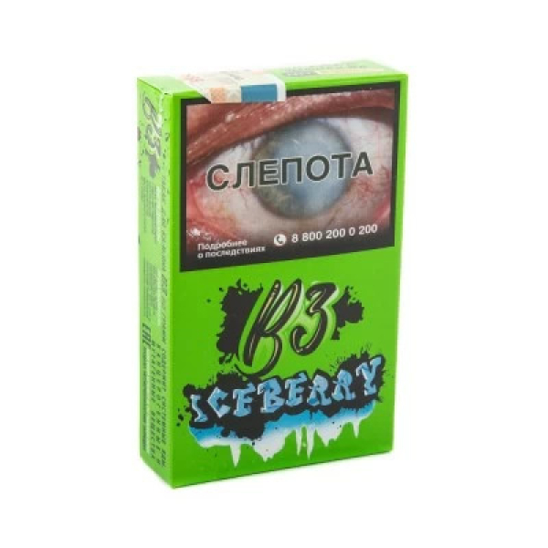 Табак B3 Iceberry (Черника и Лед) 50 гр в Сочи