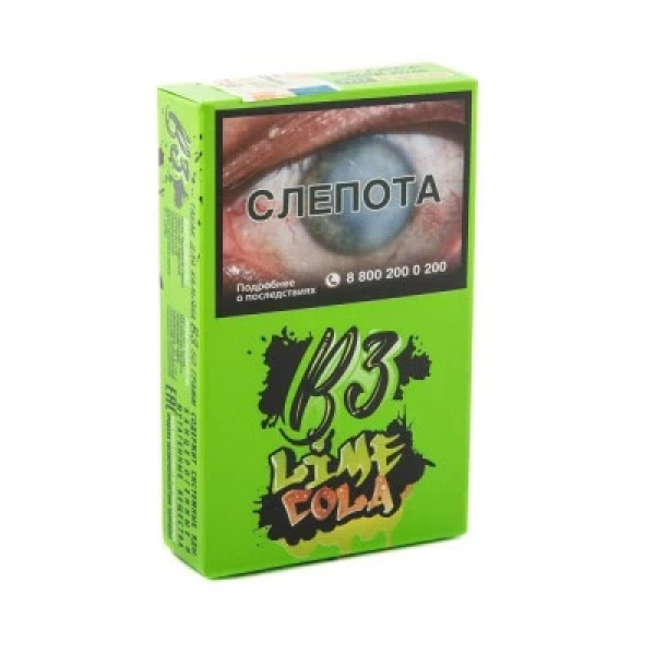 Табак B3 Lime Cola (Лайм Кола) 50 гр в Сочи