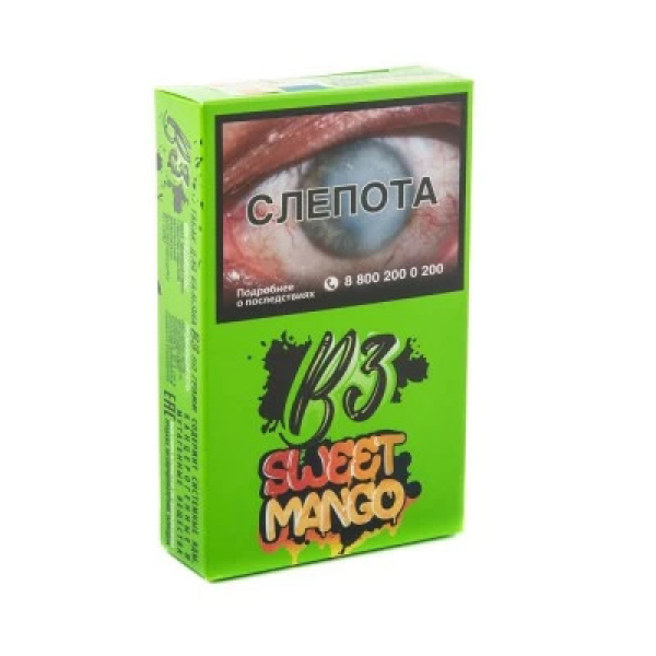 Табак B3 Sweet Mango (Сладкое Манго) 50 гр в Сочи