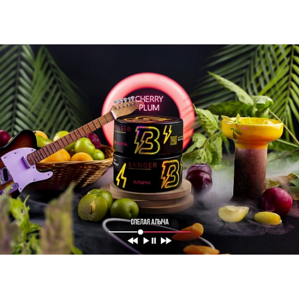 Табак Banger Cherry plum 100 грамм в Сочи