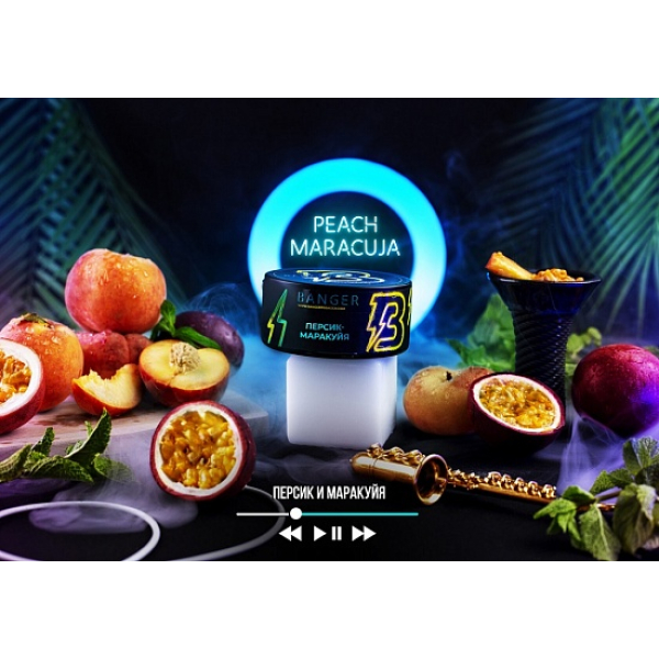 Табак Banger Peach Maracuja 100 грамм в Сочи