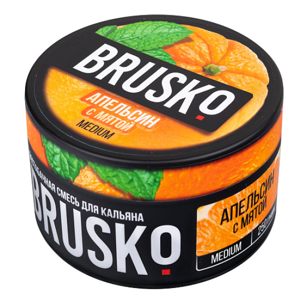 Смесь BRUSKO АПЕЛЬСИН С МЯТОЙ (MEDIUM) 250 гр в Сочи