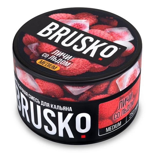 Смесь BRUSKO ЛИЧИ СО ЛЬДОМ (MEDIUM) 250 гр в Сочи