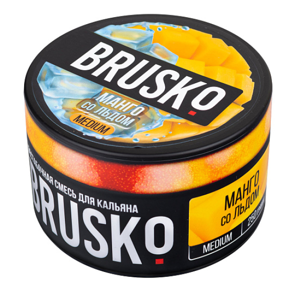 Смесь BRUSKO МАНГО СО ЛЬДОМ (MEDIUM) 250 гр в Сочи