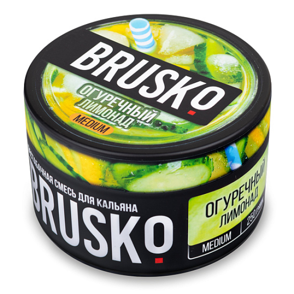 Смесь BRUSKO ОГУРЕЧНЫЙ ЛИМОНАД (MEDIUM) 250 гр в Сочи