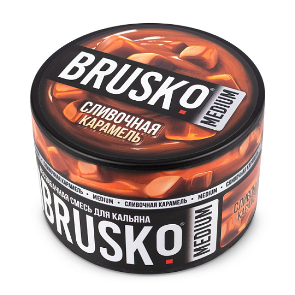 Смесь BRUSKO СЛИВОЧНАЯ КАРАМЕЛЬ (MEDIUM) 250 гр в Сочи