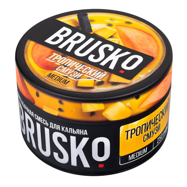 Смесь BRUSKO ТРОПЧЕСКИЙ СМУЗИ (MEDIUM) 250 гр в Сочи