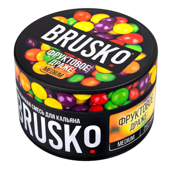 Смесь BRUSKO ФРУКТОВОЕ ДРАЖЕ (MEDIUM) 250 гр в Сочи