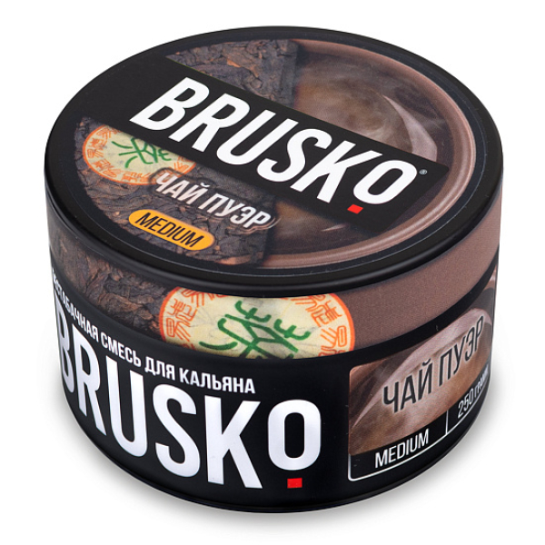 Смесь BRUSKO ЧАЙ ПУЭР (MEDIUM) 250 гр в Сочи
