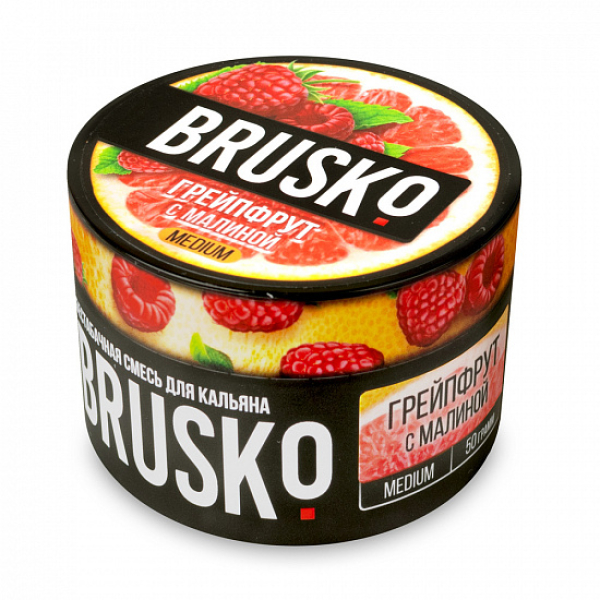 Смесь Brusko Medium Грейпфрут с малиной 50 грамм в Сочи