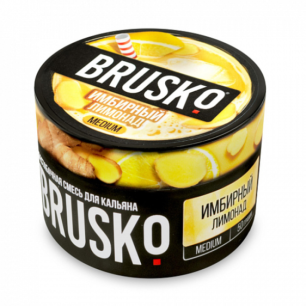 Смесь Brusko Medium Имбирный лимонад 50 грамм в Сочи
