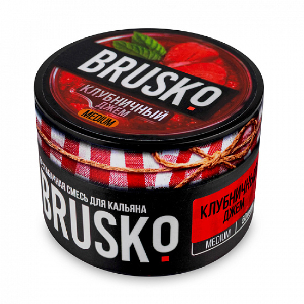 Смесь Brusko Medium Клубничный джем 50 грамм в Сочи