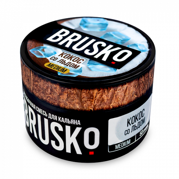 Смесь Brusko Medium Кокос лед 50 грамм в Сочи