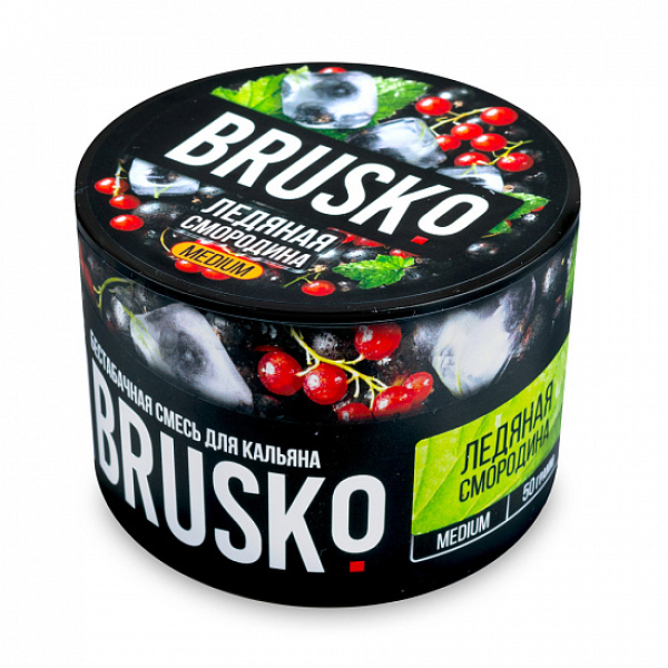 Смесь Brusko Medium Ледяная смородина 50 грамм в Сочи