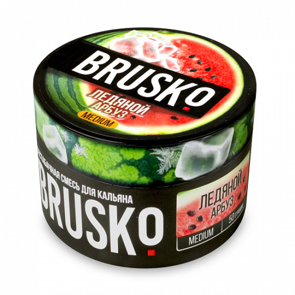 Смесь Brusko Medium Ледяной арбуз 50 грамм в Сочи