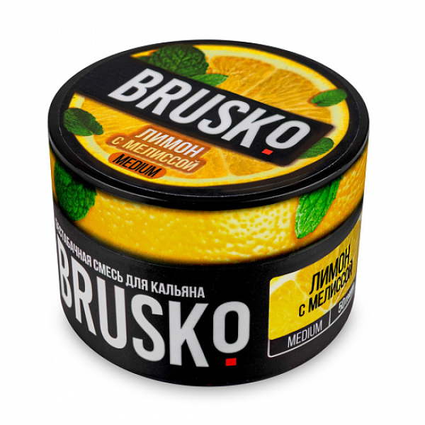 Смесь Brusko Medium Лимон мелисса 50 грамм в Сочи