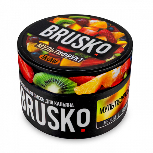 Смесь Brusko Medium Мультифрукт 50 грамм в Сочи