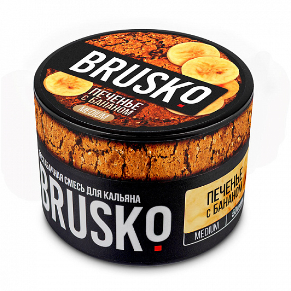 Смесь Brusko Medium Печенье с бананом 50 грамм в Сочи