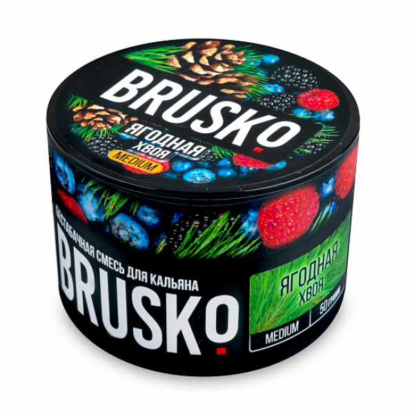 Смесь Brusko Medium Ягодная хвоя 50 грамм в Сочи
