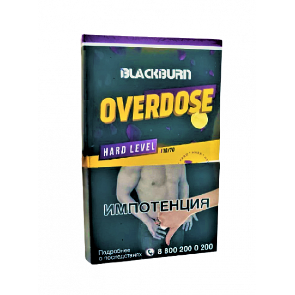 Табак Blackburn Overdose 100 грамм в Сочи