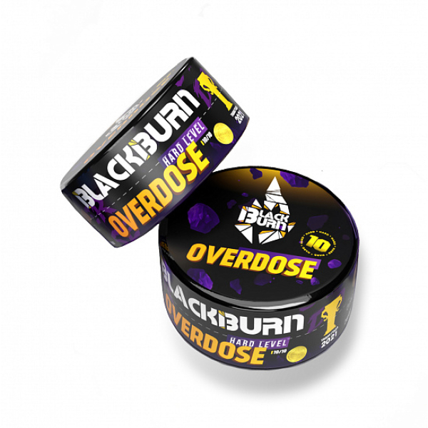 Табак BlackBurn Overdose 25 грамм в Сочи