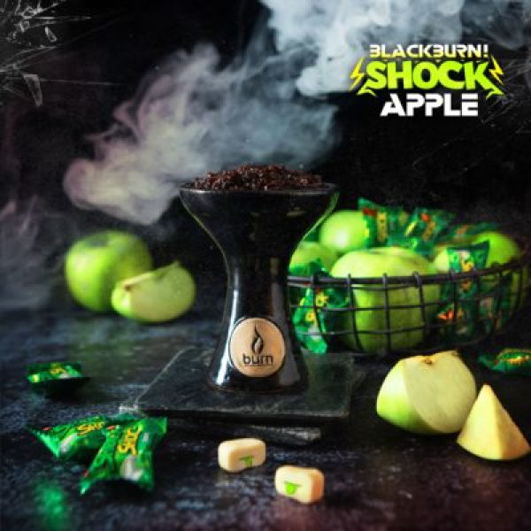 Табак Blackburn Apple Shock 100 грамм в Сочи
