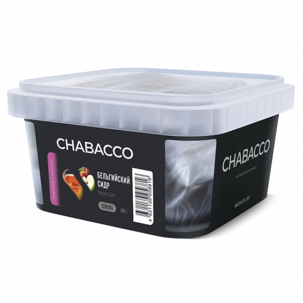 Смесь Chabacco Strong Belgian Cider (Бельгийский Сидр) 200 гр в Сочи