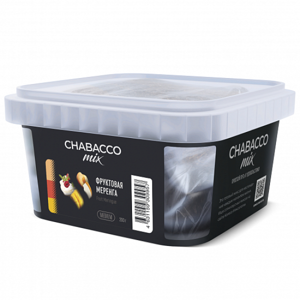 Смесь Chabacco mix Fruit Meringue (Фруктовая Меренга) 200 гр в Сочи