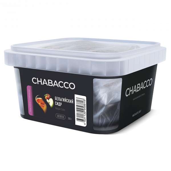 Смесь Chabacco Medium Belgian Cider (Бельгийский Сидр) 200 гр в Сочи
