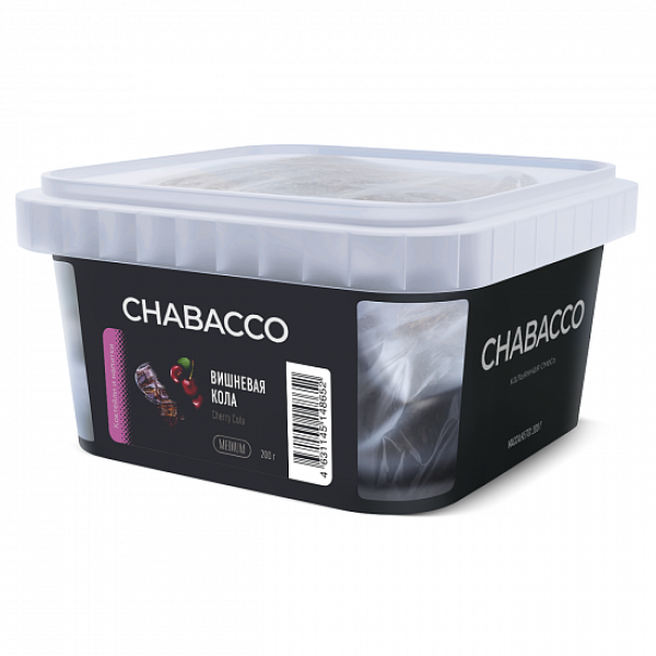 Смесь Chabacco Medium Cherry Cola (Вишневая Кола) 200 гр в Сочи