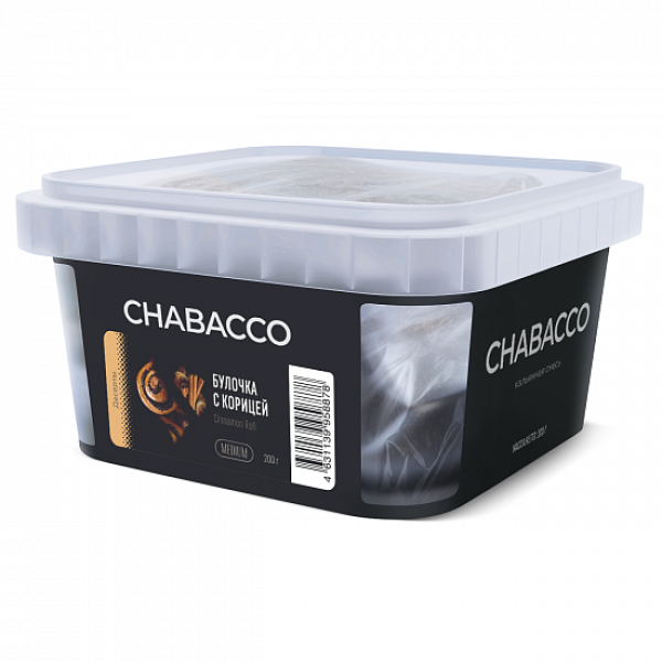 Смесь Chabacco Medium Cinnamon Roll (Булочка с Корицей) 200 гр в Сочи