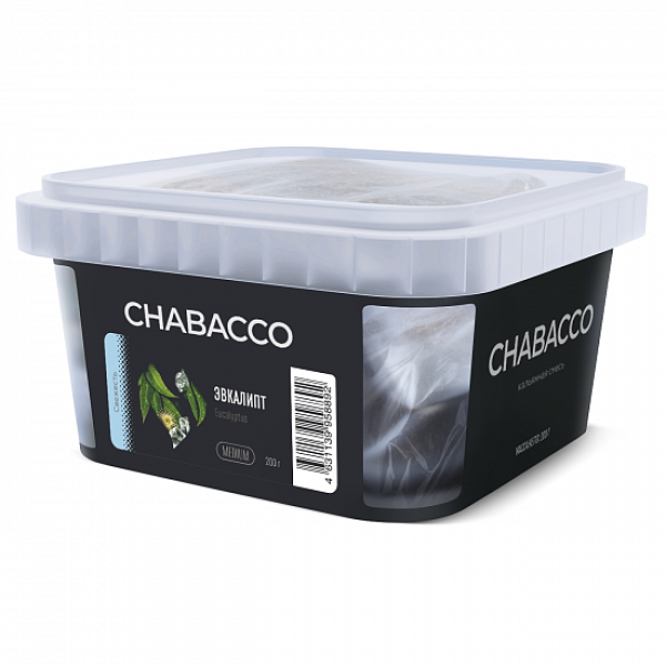 Смесь Chabacco Medium Eucaluptus (Эвкалипт) 200 гр в Сочи