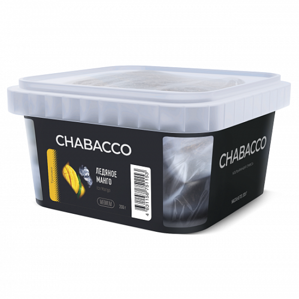 Смесь Chabacco Medium Ice Mango (Ледяной Манго) 200 гр в Сочи