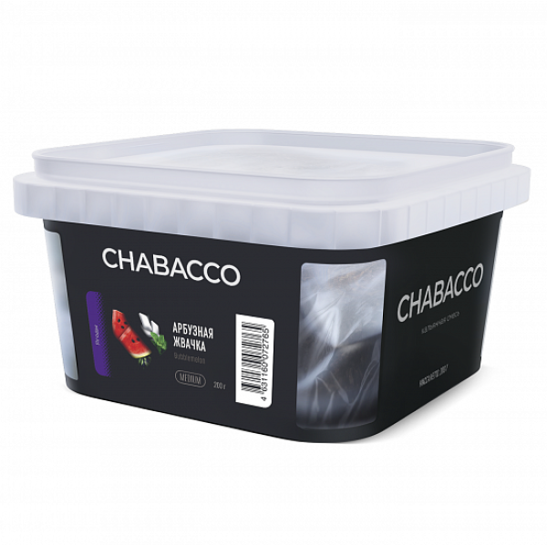 Смесь Chabacco Medium Watermelon Gum (Арбузная Жвачка) 200 гр в Сочи