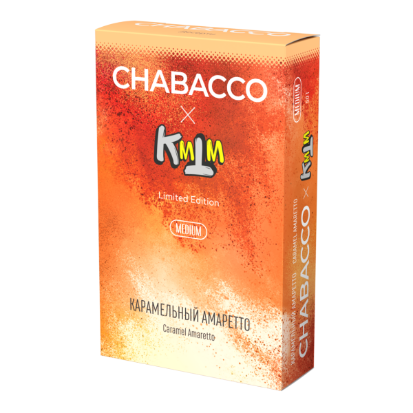 Смесь Chabacco Medium CARAMEL AMARETTO (КАРАМЕЛЬНЫЙ АМАРЕТТО) 50 гр в Сочи